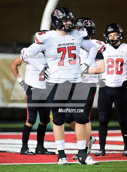 Thumbnail 2 in New Philadelphia @ Ursuline (OHSAA D3 First Round) photogallery.