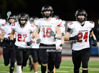 Thumbnail 1 in New Philadelphia @ Ursuline (OHSAA D3 First Round) photogallery.