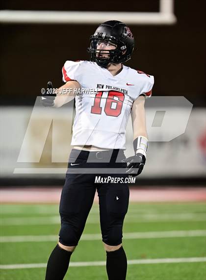 Thumbnail 1 in New Philadelphia @ Ursuline (OHSAA D3 First Round) photogallery.