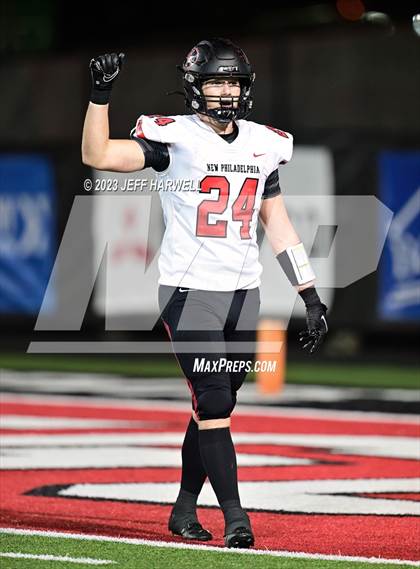Thumbnail 3 in New Philadelphia @ Ursuline (OHSAA D3 First Round) photogallery.