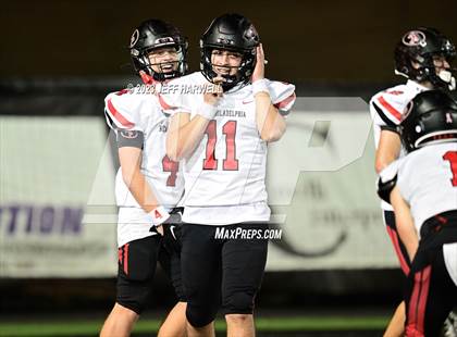Thumbnail 1 in New Philadelphia @ Ursuline (OHSAA D3 First Round) photogallery.