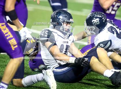 Thumbnail 1 in Boerne-Champion @ Liberty Hill (UIL 5A Area Playoff) photogallery.