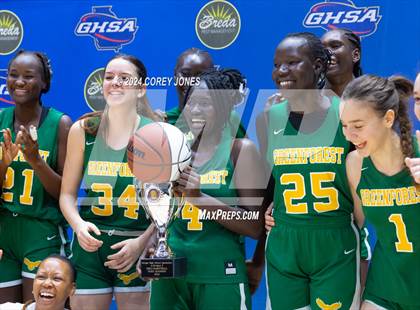 Thumbnail 2 in Greenforest vs Montgomery County (GHSA A Div.2 State Championship) photogallery.