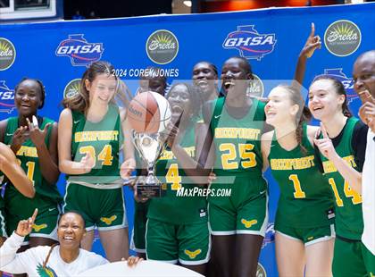 Thumbnail 3 in Greenforest vs Montgomery County (GHSA A Div.2 State Championship) photogallery.