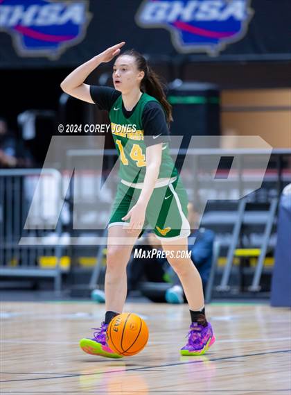 Thumbnail 3 in Greenforest vs Montgomery County (GHSA A Div.2 State Championship) photogallery.