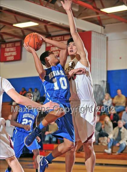 Thumbnail 3 in Haverford School vs. Bensalem (12th Annual Kobe Bryant Classic) photogallery.