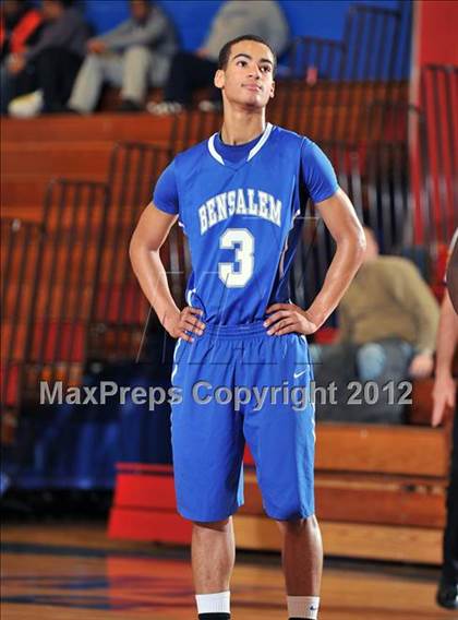 Thumbnail 3 in Haverford School vs. Bensalem (12th Annual Kobe Bryant Classic) photogallery.
