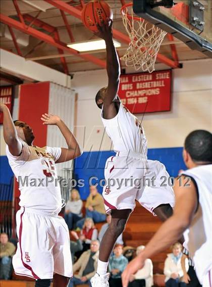 Thumbnail 3 in Haverford School vs. Bensalem (12th Annual Kobe Bryant Classic) photogallery.