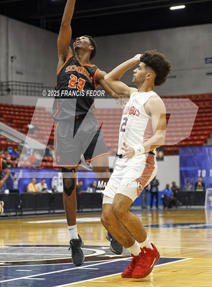 Thumbnail 1 in Columbus vs. Seminole (FHSAA 7A Semifinal) photogallery.