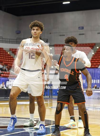 Thumbnail 2 in Columbus vs. Seminole (FHSAA 7A Semifinal) photogallery.