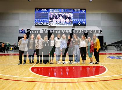 Thumbnail 1 in Davenport vs. Celina (UIL 4A Volleyball Semi-Final) photogallery.