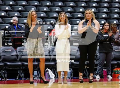 Thumbnail 1 in Davenport vs. Celina (UIL 4A Volleyball Semi-Final) photogallery.