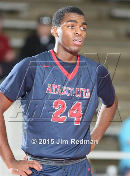 Thumbnail 3 in Dekaney [Andy] vs. Atascocita (McDonald's Texas Invitational) photogallery.