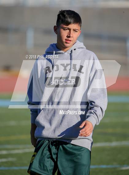 Thumbnail 3 in Hawthorne vs Royal (Crescenta Valley Winter Classic) photogallery.