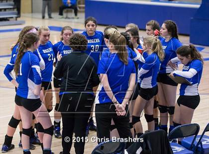 Thumbnail 1 in Rogers vs Bryant (AAA 7A 1st Round Playoff) photogallery.