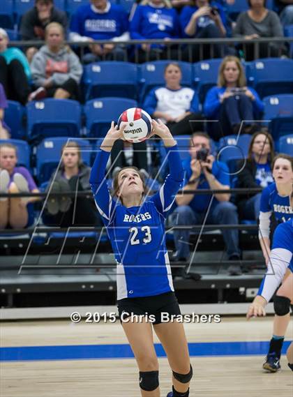 Thumbnail 1 in Rogers vs Bryant (AAA 7A 1st Round Playoff) photogallery.