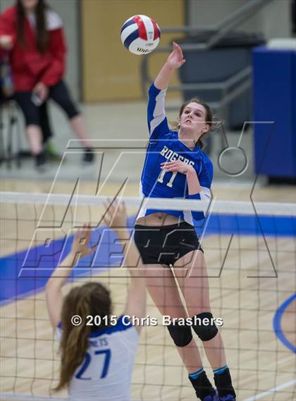 Thumbnail 2 in Rogers vs Bryant (AAA 7A 1st Round Playoff) photogallery.