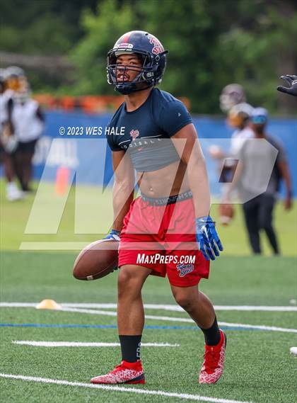 Thumbnail 1 in Olive Branch vs South Panola (U of Memphis 7v7) photogallery.