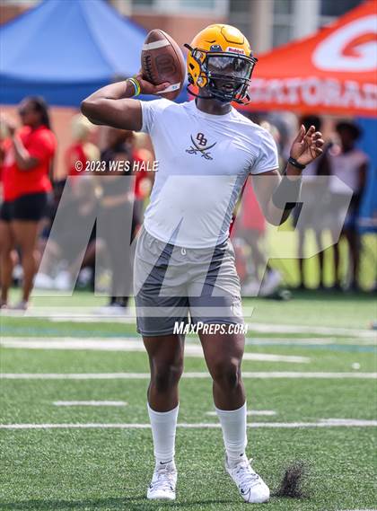 Thumbnail 2 in Olive Branch vs South Panola (U of Memphis 7v7) photogallery.