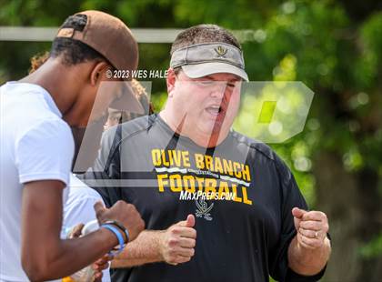 Thumbnail 2 in Olive Branch vs South Panola (U of Memphis 7v7) photogallery.