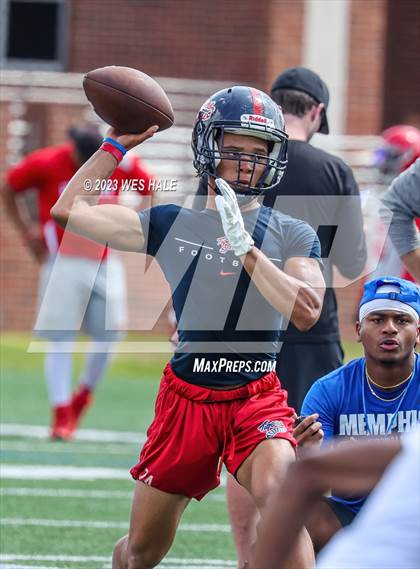 Thumbnail 1 in Olive Branch vs South Panola (U of Memphis 7v7) photogallery.