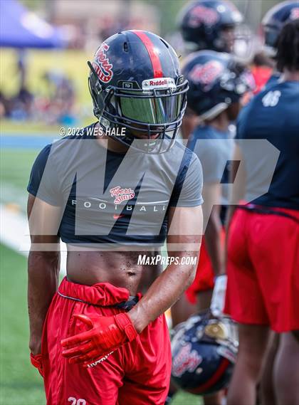 Thumbnail 1 in Olive Branch vs South Panola (U of Memphis 7v7) photogallery.