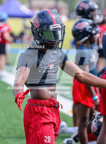 Thumbnail 3 in Olive Branch vs South Panola (U of Memphis 7v7) photogallery.