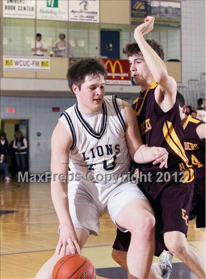 Thumbnail 3 in Elk County Catholic vs Clarion-Limestone (District IX A Consolation) photogallery.