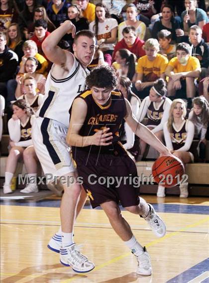 Thumbnail 3 in Elk County Catholic vs Clarion-Limestone (District IX A Consolation) photogallery.