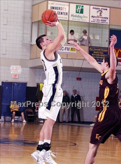 Thumbnail 3 in Elk County Catholic vs Clarion-Limestone (District IX A Consolation) photogallery.