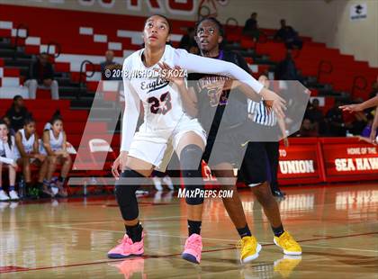 Thumbnail 3 in Lynwood vs. Chaminade (Battle at the Beach) photogallery.