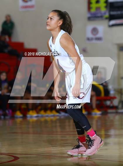 Thumbnail 2 in Lynwood vs. Chaminade (Battle at the Beach) photogallery.