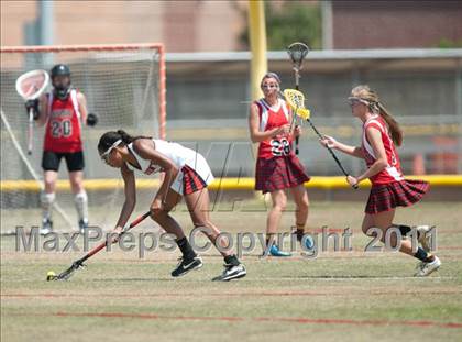 Thumbnail 1 in St. John's v Bowie (D1 TGHSLL State Semifinal) photogallery.