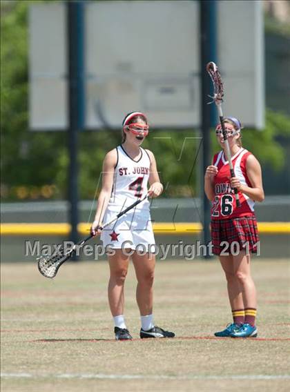 Thumbnail 1 in St. John's v Bowie (D1 TGHSLL State Semifinal) photogallery.