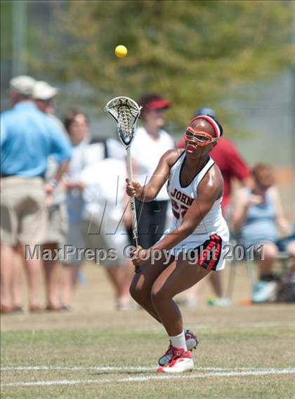 Thumbnail 3 in St. John's v Bowie (D1 TGHSLL State Semifinal) photogallery.