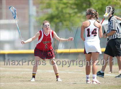 Thumbnail 2 in St. John's v Bowie (D1 TGHSLL State Semifinal) photogallery.