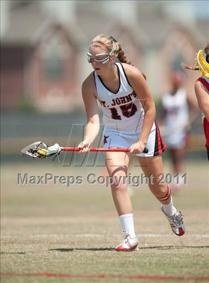Thumbnail 3 in St. John's v Bowie (D1 TGHSLL State Semifinal) photogallery.