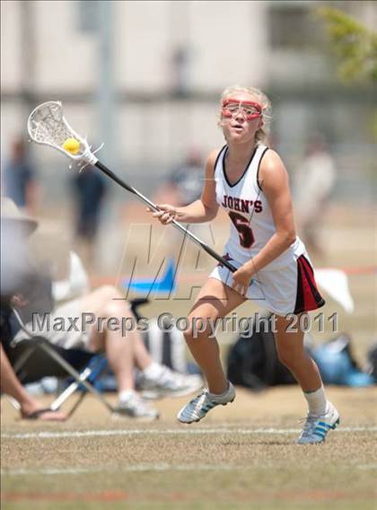 Thumbnail 3 in St. John's v Bowie (D1 TGHSLL State Semifinal) photogallery.