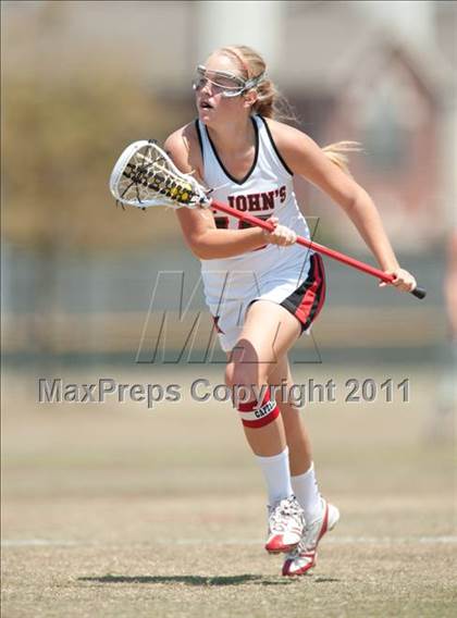 Thumbnail 2 in St. John's v Bowie (D1 TGHSLL State Semifinal) photogallery.