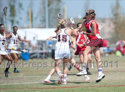 Thumbnail 3 in St. John's v Bowie (D1 TGHSLL State Semifinal) photogallery.