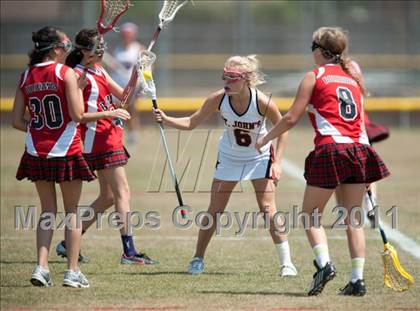Thumbnail 2 in St. John's v Bowie (D1 TGHSLL State Semifinal) photogallery.