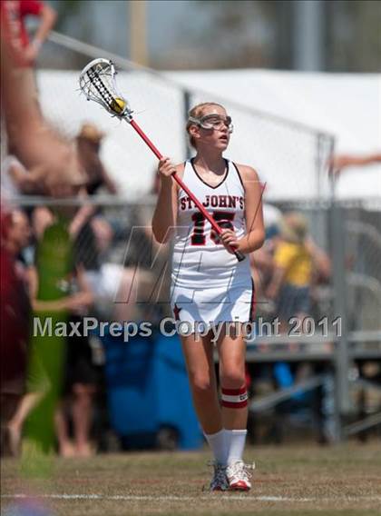 Thumbnail 1 in St. John's v Bowie (D1 TGHSLL State Semifinal) photogallery.