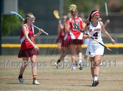Thumbnail 3 in St. John's v Bowie (D1 TGHSLL State Semifinal) photogallery.