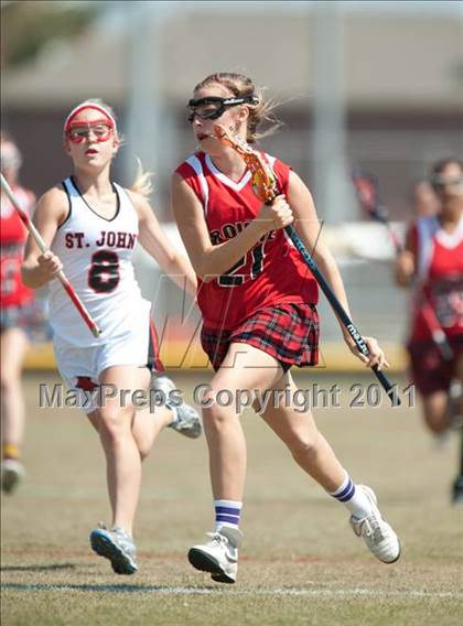 Thumbnail 1 in St. John's v Bowie (D1 TGHSLL State Semifinal) photogallery.