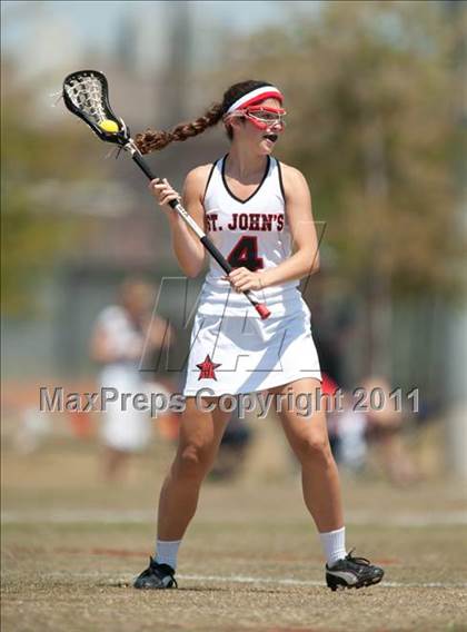 Thumbnail 2 in St. John's v Bowie (D1 TGHSLL State Semifinal) photogallery.