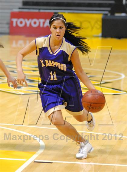 Thumbnail 1 in Bishop Conaty-Loretto vs. Los Angeles Baptist (CIF-SS D5A Final 2007) photogallery.