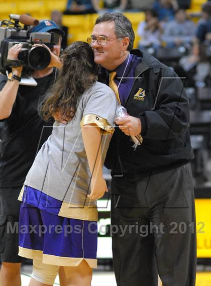 Thumbnail 3 in Bishop Conaty-Loretto vs. Los Angeles Baptist (CIF-SS D5A Final 2007) photogallery.