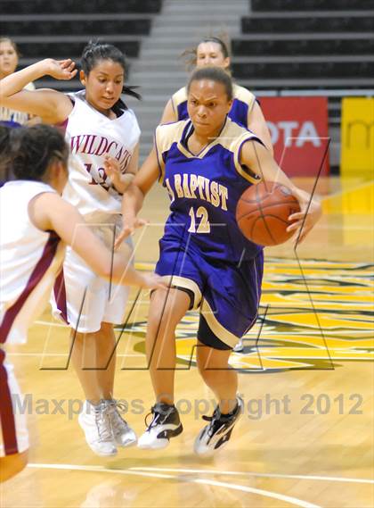 Thumbnail 2 in Bishop Conaty-Loretto vs. Los Angeles Baptist (CIF-SS D5A Final 2007) photogallery.