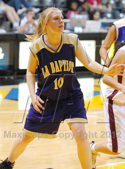 Thumbnail 1 in Bishop Conaty-Loretto vs. Los Angeles Baptist (CIF-SS D5A Final 2007) photogallery.