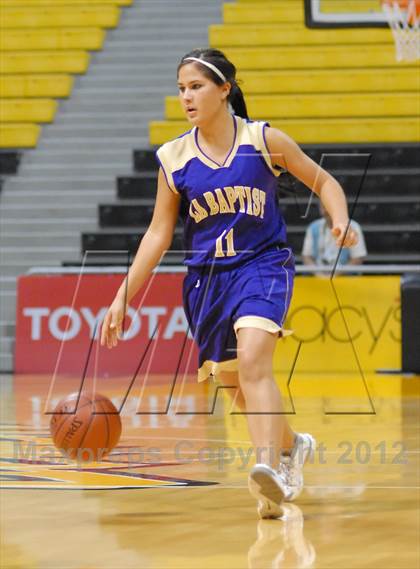 Thumbnail 3 in Bishop Conaty-Loretto vs. Los Angeles Baptist (CIF-SS D5A Final 2007) photogallery.